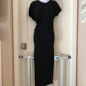H&M Long Black Jersey Dress